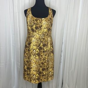 Snake Print RAFAELLA Fully lined Tank Dress, size 12